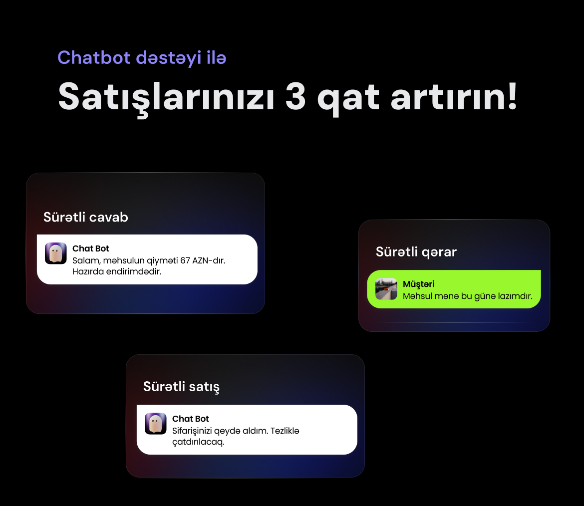 Biznesin üçün rəqəmsal satış meneceri